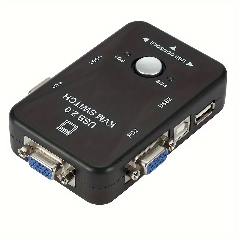 KVM 1 a 2 VGA 