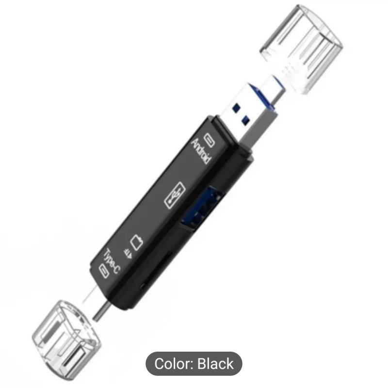 Adaptador OTG 5 en 1