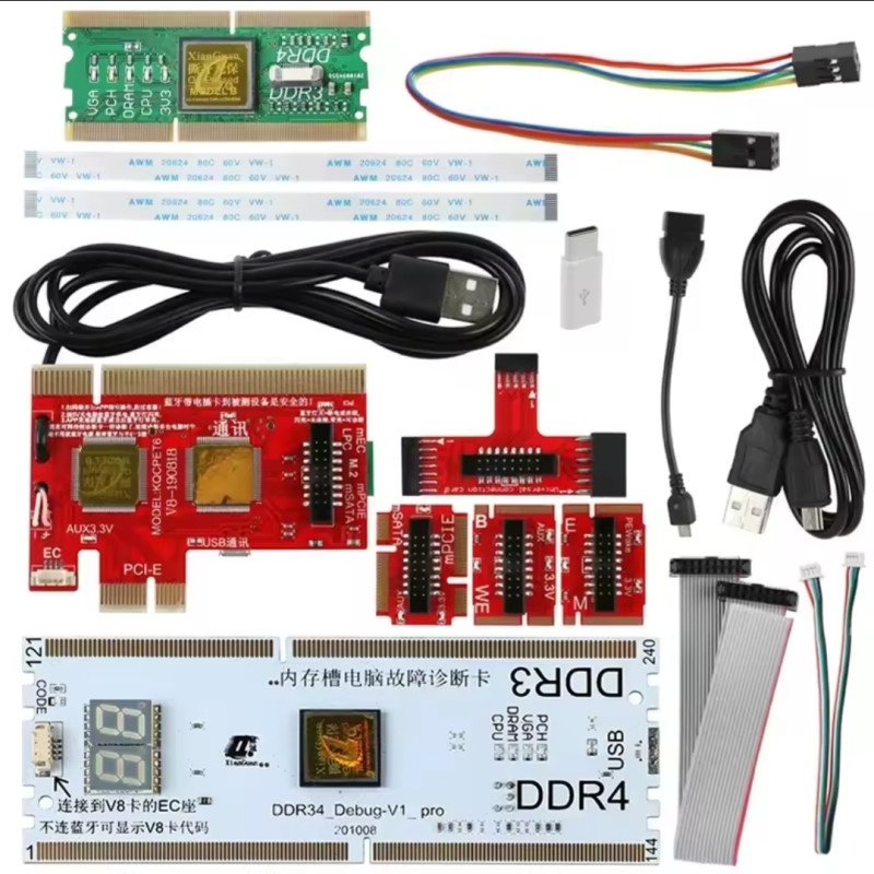 Tarjeta de diagnóstico KQCPET6 V8