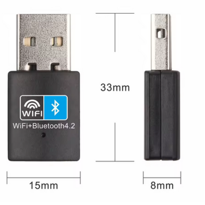 Adaptador USB WiFi + Bluetooth 150 Mbps