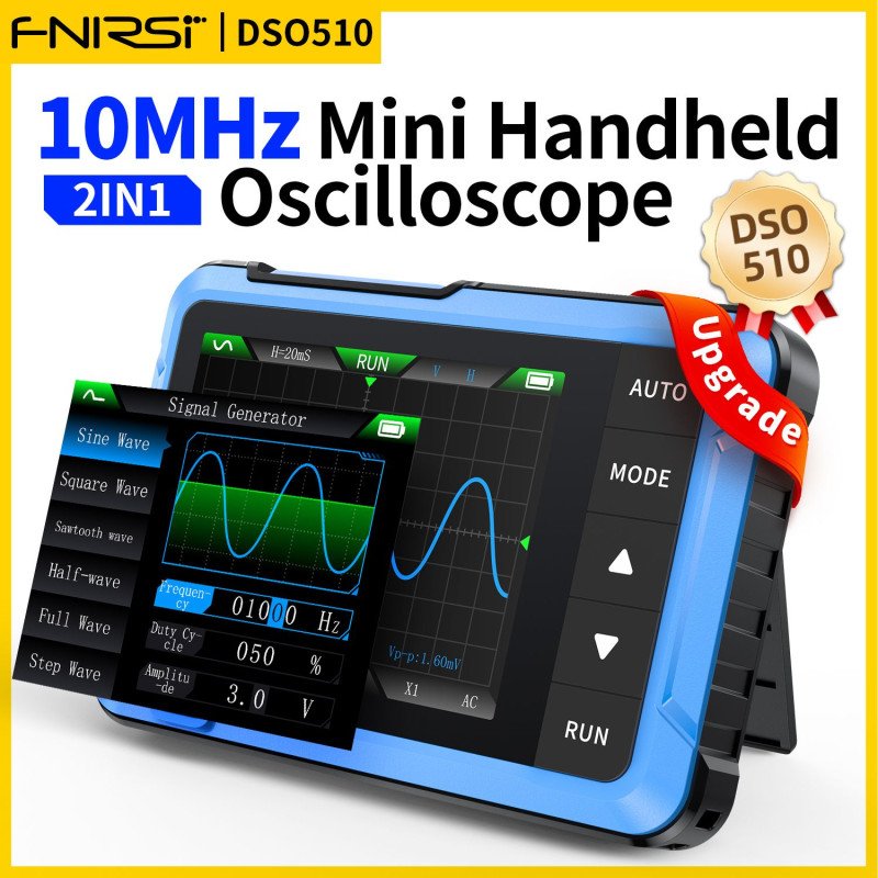 Osciloscopio 10MHz 48MS/s