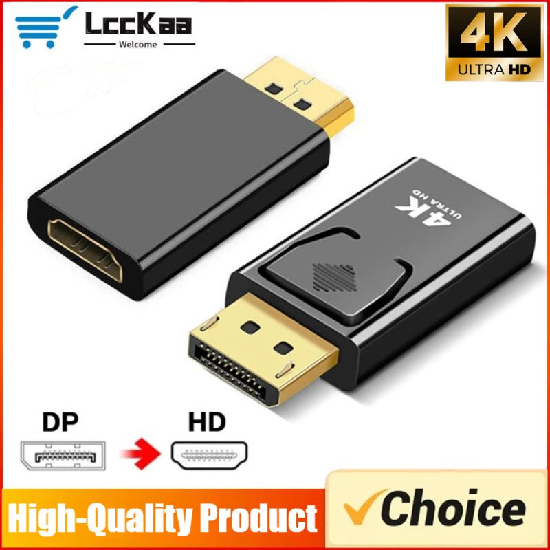 Adaptador DP a HDMI 4K