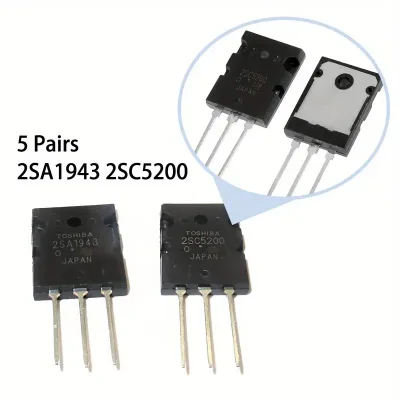 Transistores de Audio PNP y NPN