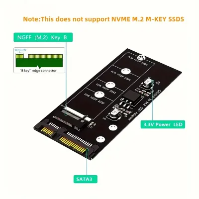 Adaptador de M.2 a SATA