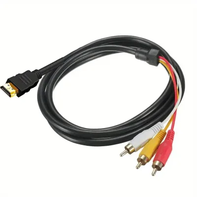 Adaptador HDMI a RCA 1m