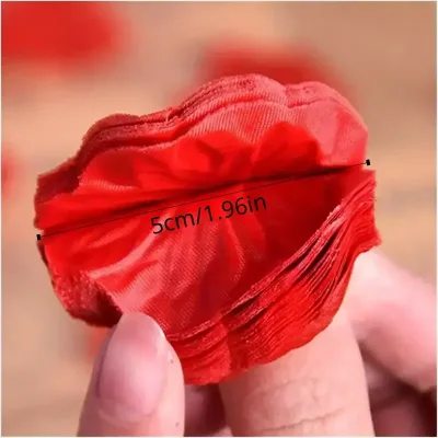 Pétalos de Rosa Falsos Rojos