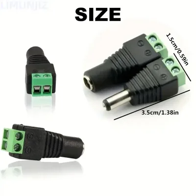 Conector 12V 5.5 × 2.1 mm
