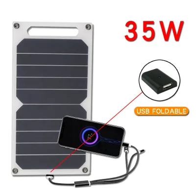 Panel solar USB 5V 35W