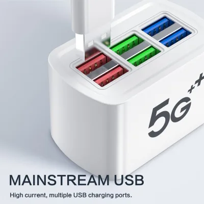 Cargador múltiple 6 USB