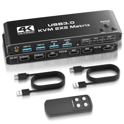 KVM 2 a 2 HDMI