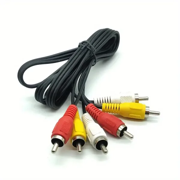 Cable Adaptador de 3 RCA a 3 RCA 3m