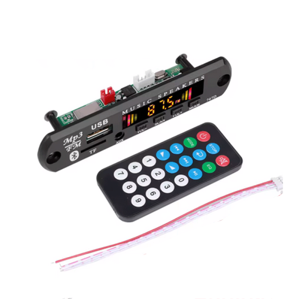 Placa Decodificadora Bluetooth MP3 MP4 DC 12V