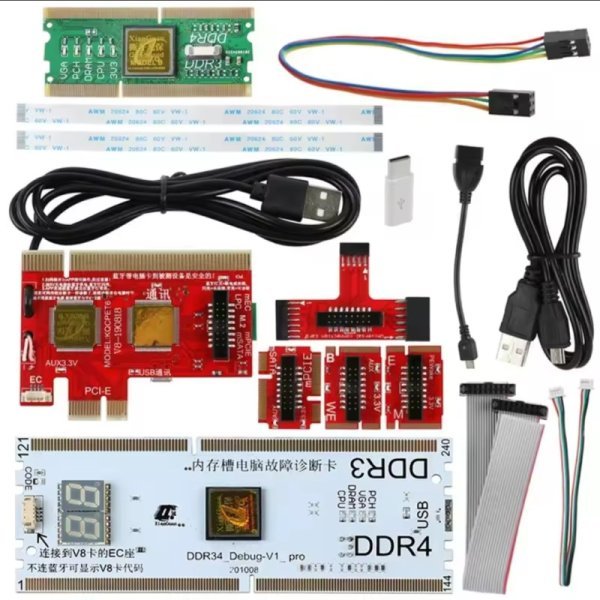 Tarjeta de diagnóstico KQCPET6 V8