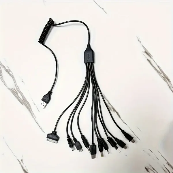 Cable USB 10-en-1