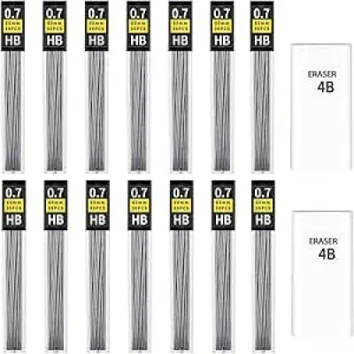 MINAS LEADS MECHANICAL  HB minas de repuesto 0,7mm x 60mm